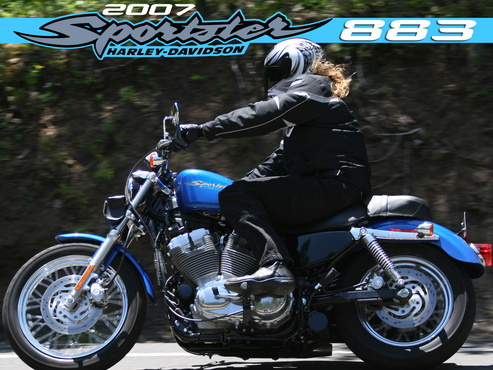 2007款哈雷戴维森Sportster 1200 Custom - XL1200C摩托车图片1