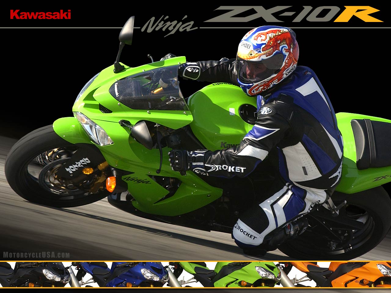 2004款川崎Ninja ZX-10R摩托车图片1