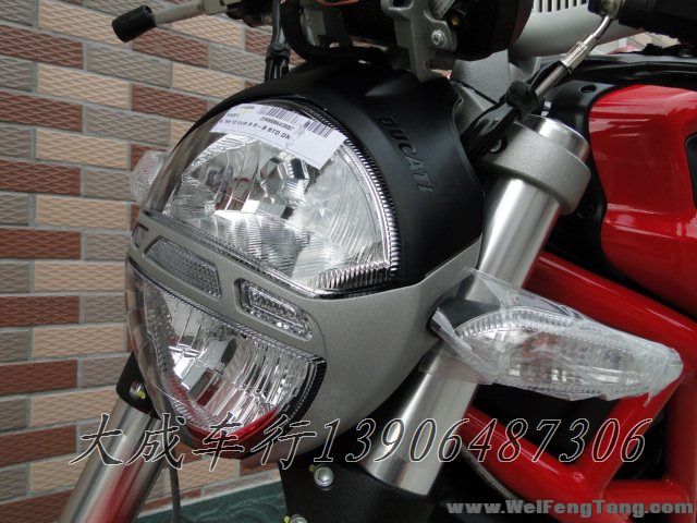 全新2012年意大利杜卡迪街车小霸王 Monster 796 红色 图片 0