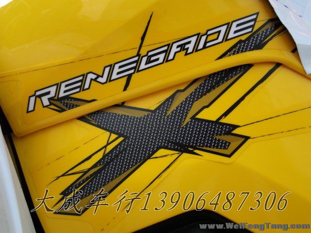 【全新庞巴迪沙滩车】2012年全新CAN-AM竞技四轮沙滩车Renegade（叛逆者）100... 图片 1