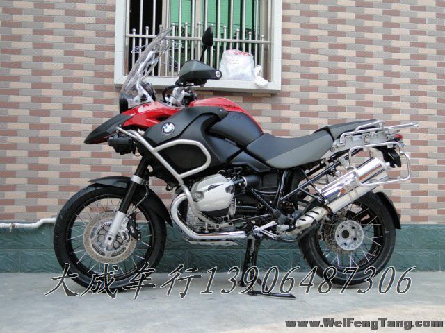 【全新宝马拉力】2012年全新BMW最高配置越野旗舰红色R1200GS Adventure 图片 0