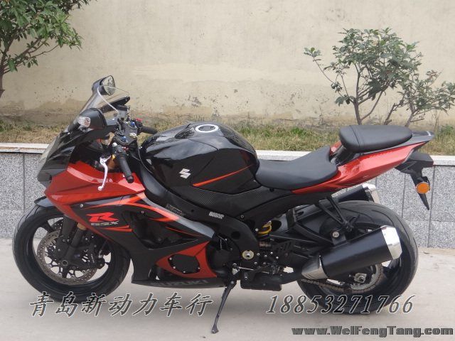 07款原版局部补漆橘红、黑色重量级超级跑车铃木-GSX1000R 图片 0