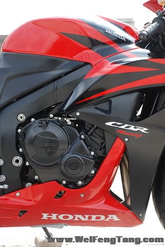 08年 HONDA 经典红黑版花 CBR600RR F5 红黑 图片 0