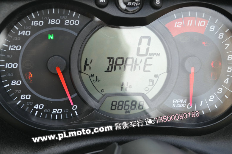 2009年庞巴迪三轮摩托车GS SE5黑色 霹雳车行2012.12现货 Spyder SE5图片 3