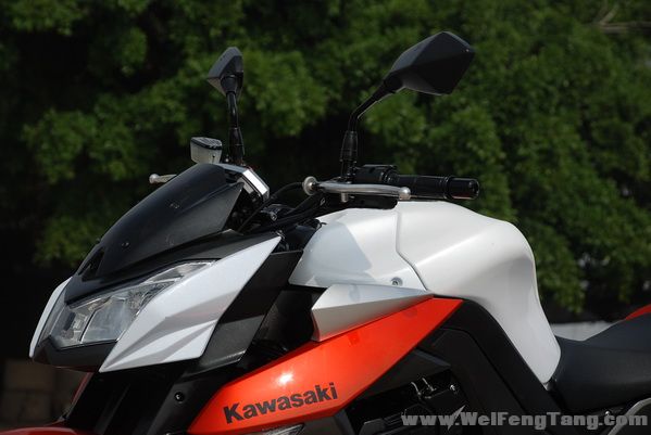 10年 Kawasaki 红白异肌肉诱惑 Z1000 原板原漆 Z1000图片 3