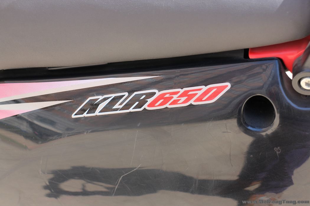 出售2009款红色川崎KLR650越野摩托车 KLR650图片 2