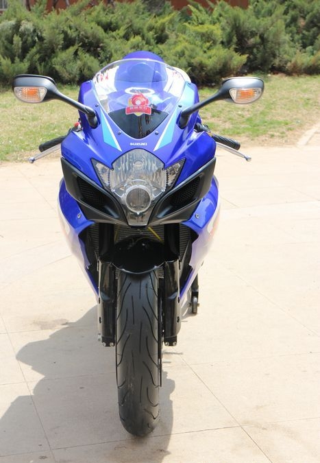 2006款铃木GSX-750 蓝色  三千多公里 图片 0