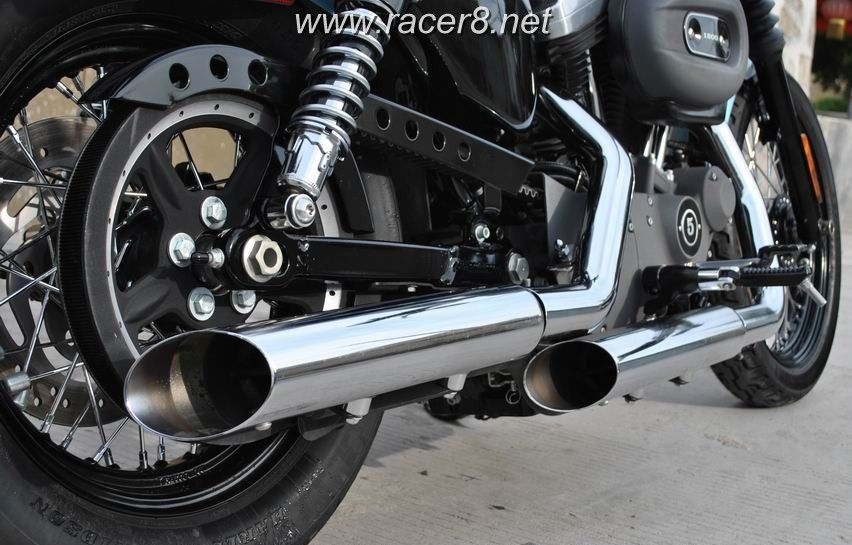 2008款气派独特哈雷 Harley Davidson XL1200N 兰黑色 Sportster 1200 Nightster - XL1200N图片 2